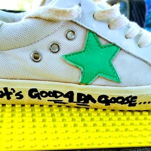 Vintage Havana Rita Green Star Sneakers